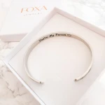 Bransoletka stal szlachetna, męska, grawer "You are my person"