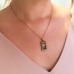 Znak zodiaku, grawerowany skorpion, kolekcja STARS