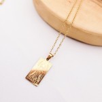 Znak zodiaku, grawerowana panna, kolekcja STARS